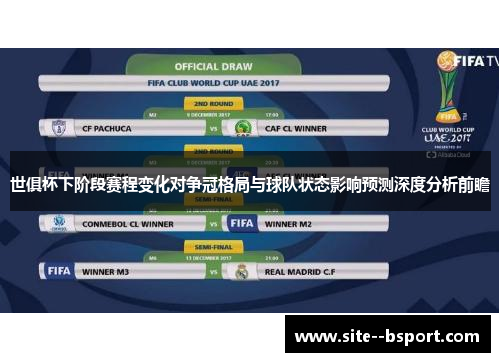 世俱杯下阶段赛程变化对争冠格局与球队状态影响预测深度分析前瞻